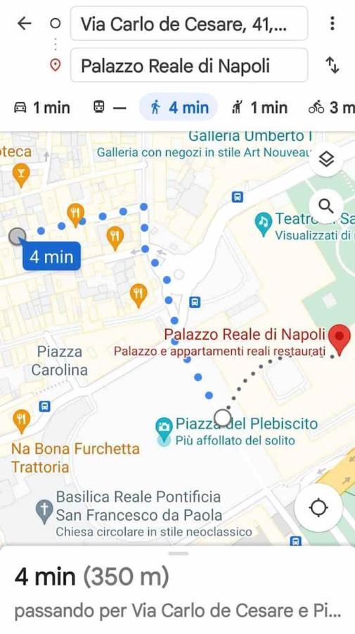 Traversa Toledo, Intero Al Plebiscito Napoli